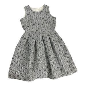Pink Martini Women Sleeveless Mini Dress Sleeveless Size S Fit Flare Grey Casual